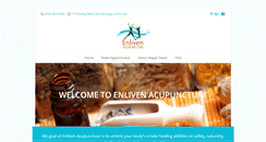 Desktop Screenshot of enlivenacupuncture.com